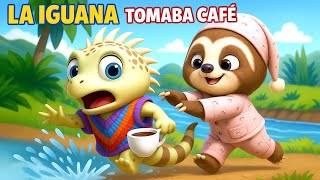 La iguana y el perezoso – ¡Una historia musical divertida! 😂