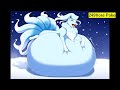 【AI_35】Alolan Ninetales Loves Kind Human #英語の勉強 #aiart #世の中には優しくしてはいけないこともある