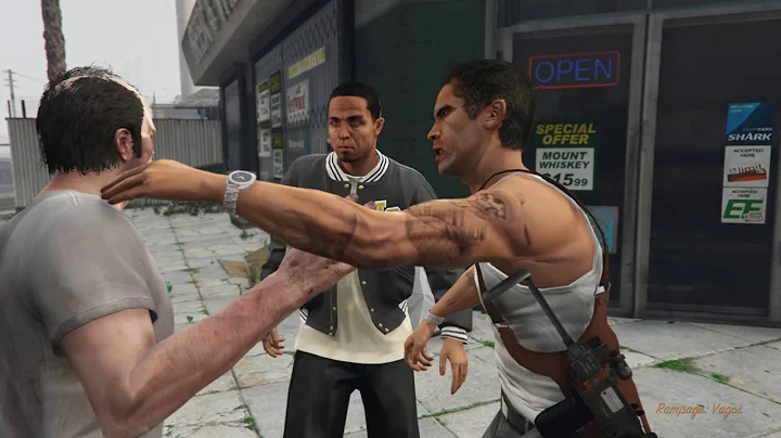 Grand Theft Auto V - 100% Walkthrough Part 32 [PS4] – Rampage: Vagos