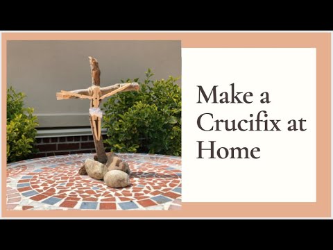 Make a Crucifix at home - YouTube