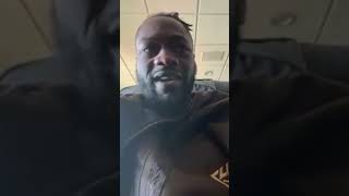 Deontay Wilder RIPS Anthony Joshua!