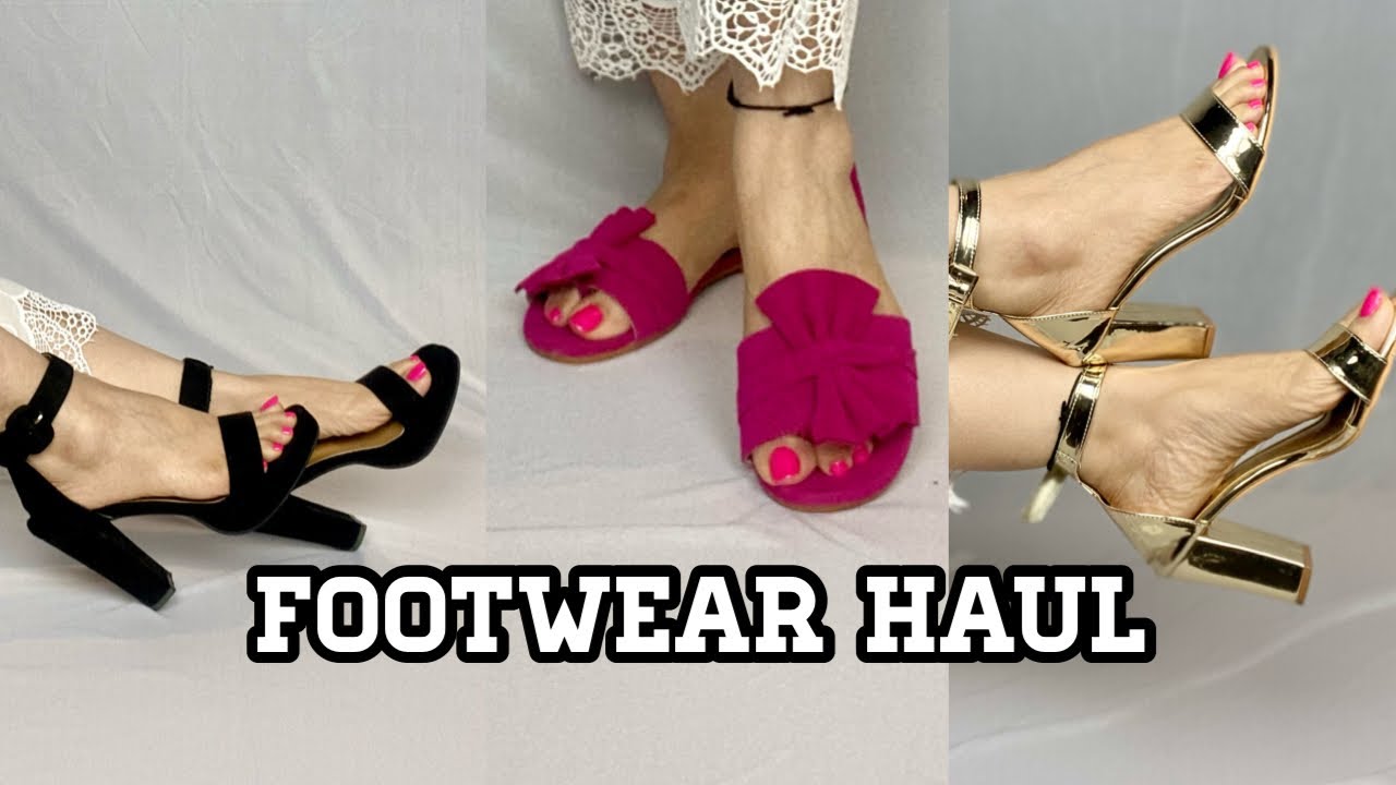 Flats and Heels Starts@259/- 💃 Footwear Haul 💃 TheHopeStory - YouTube