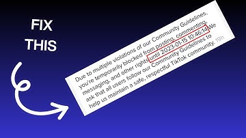 How to Fix “Due to multiple community guideline violations” on TikTok