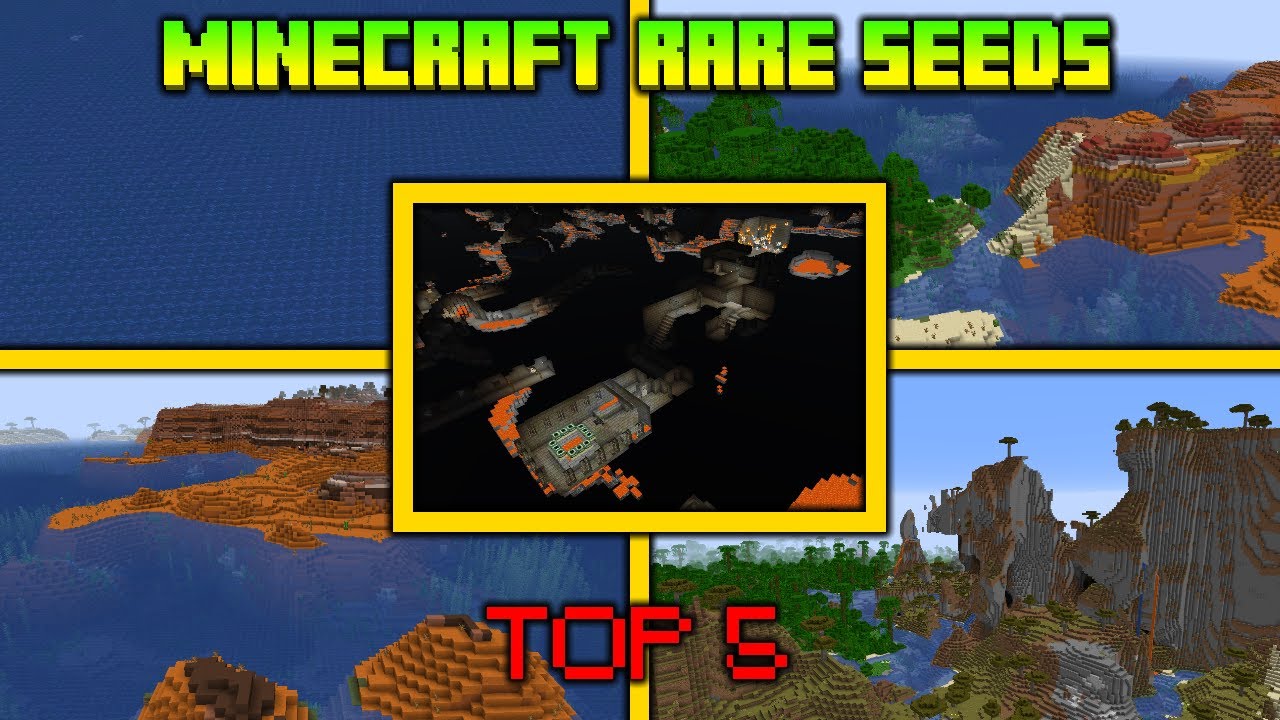 TOP 5 RARE SEEDS MINECRAFT | Minecraft 1.16.5 seeds - YouTube