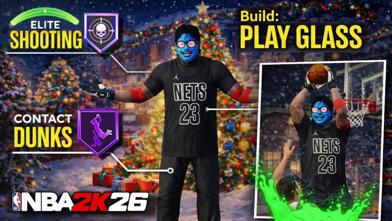 This PLAY GLASS Build Is Actually BROKEN in Nba 2K26… 