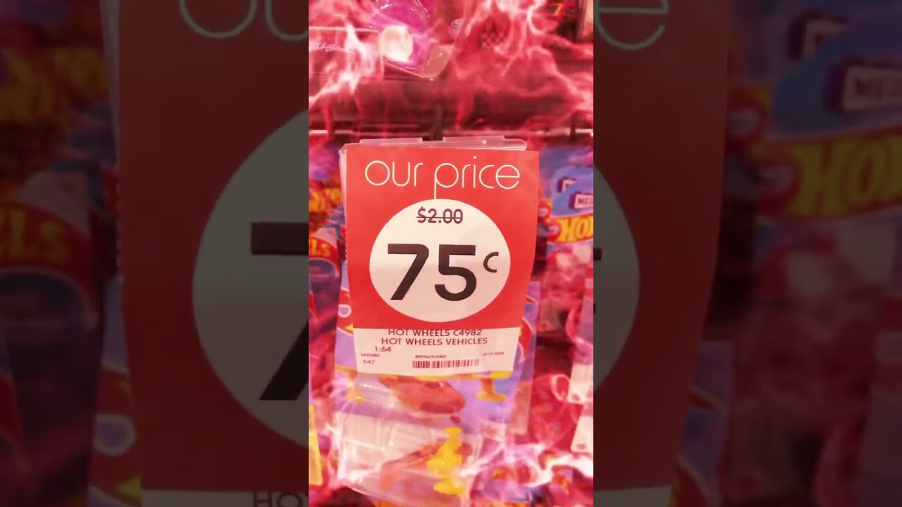 HOTWHEELS SALE AT KMART AUSTRALIA! 75 CENTS EACH!  