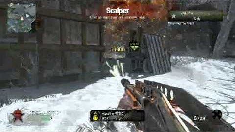Black Ops - Tomahawk Trickshot On Array SnD - x2ManClan