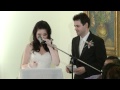 Glenerin Inn & Spa Wedding Reception | Emotional Bride's Speech