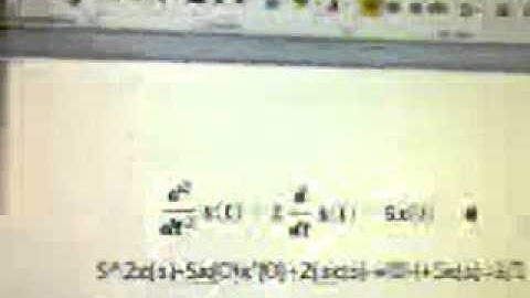 TRANSFORMADA INVERSA DE LAPLACE CON PROGRAM CC