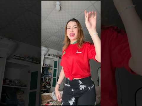 اغاني شعبي رقصة مشجعة منتخب مغربي مع أجواء عائلية شيخة تلعب مع ابنتها 2026 MAOC