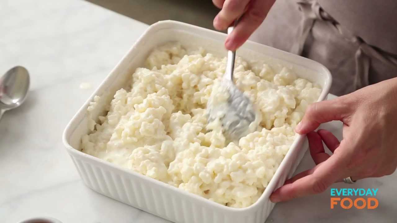 Самый простой рисовый пудинг | Еда на каждый день с Сарой Кэри