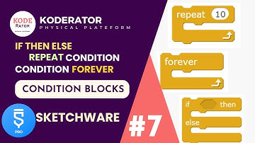 🔥7 || Condition block usage In sketchware : IF Then ELSE , REPEAT, FOREVER BLOCKS || #sketchware_pro