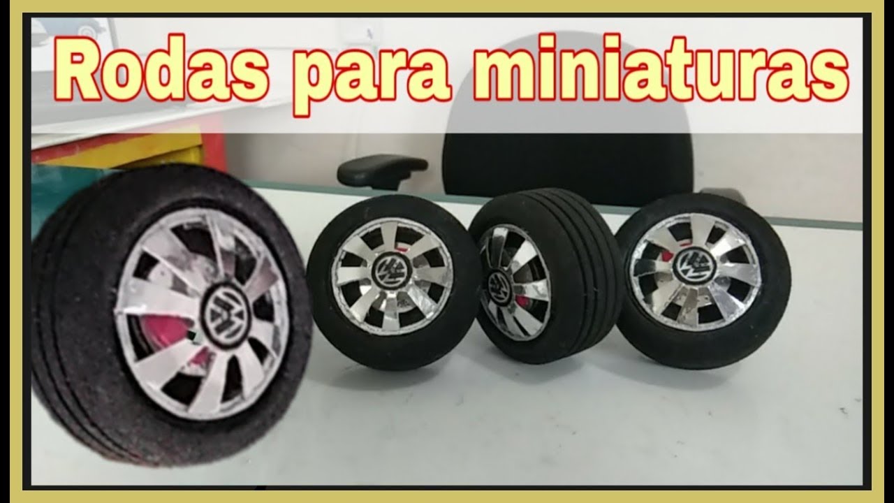 COMO FAZER RODAS PARA MINIATURAS PARTE 1/3 ADRIANO MINIATURAS YouTube