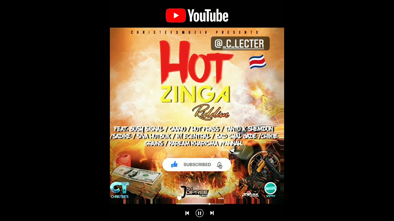 Hot Zinga Riddim Mix 2021 {christees Muzik} By C Lecter Youtube