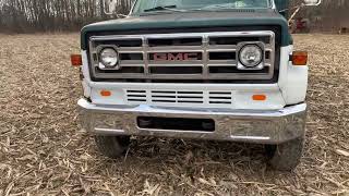 1976 Gmc c60 big block walk around