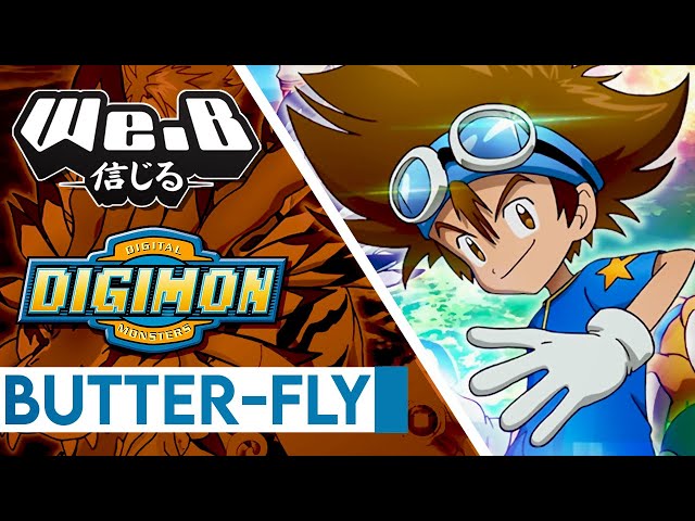 Digimon Adventure Opening Theme: Butter-Fly | FULL English Cover by We.B class=
