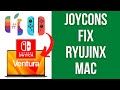 How to fix JoyCon issue with Ryujinx on Mac