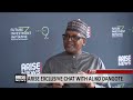 FII9 ARISE Exklusivinterview Mit Aliko Dangote FII9 ARISE Exklusivinterview Mit Aliko Dangote