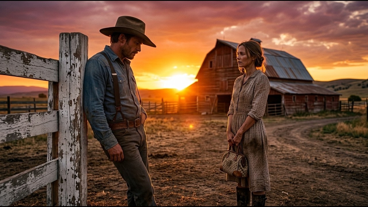 Pidió trabajo al vaquero… él dijo: “Solo si te casas conmigo al atardecer”