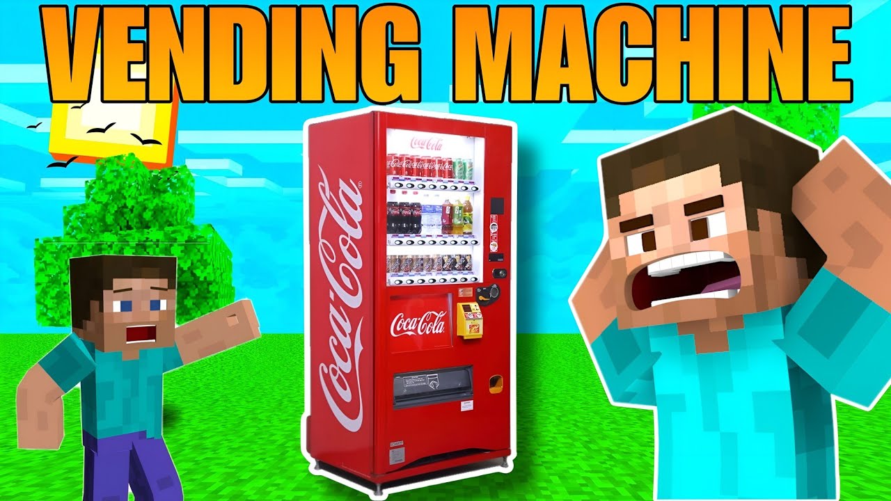 I Made Vending Machine In Minecraft 