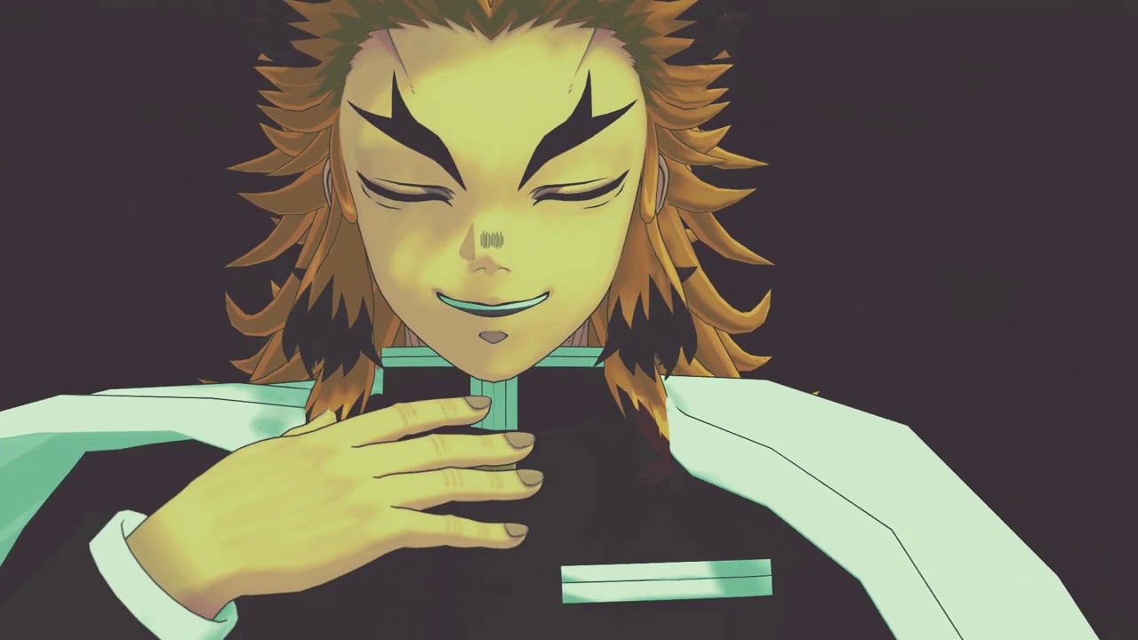 [MMD鬼滅の刃]  煉獄 杏寿郎 염주 (炎柱)   ドラマツルギ