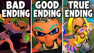 Splatoon Raiders - All Endings