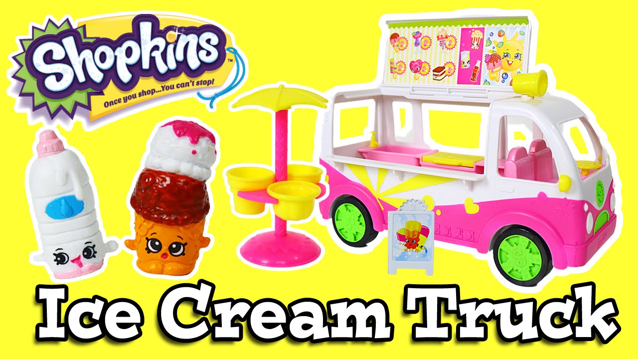 shopkins ice cream van