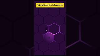 Hexagon Background with Cursor Colouring using Html CSS & JavaScript screenshot 4