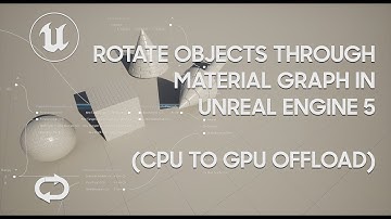 How To Rotate Meshes Through Materials in Unreal Engine 5