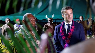 Influence de la Chine : au Vanuatu, Emmanuel Macron met en garde contre les 