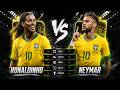 Ronaldinho vs Neymar | Brazil Icons Stat Battle! 🇧🇷 ⚽️