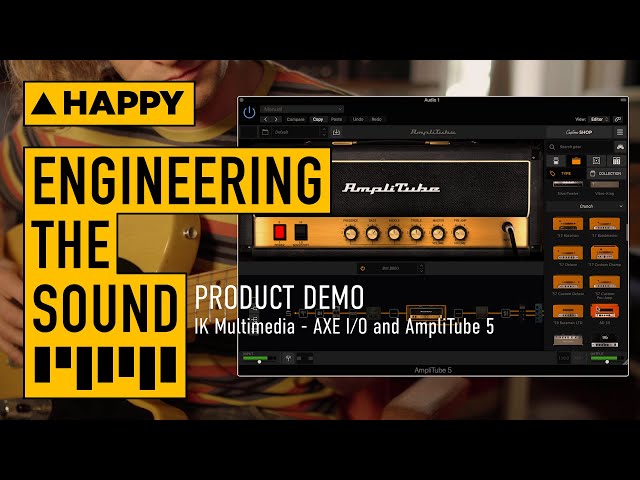 IK Multimedia: AXE I/O and AmpliTube 5 bundle | Full Demo and