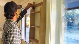 Watch as I build this simple shaker inspired wall shelf for my home. Its made from a combination of rift and quarter sawn white oak. It 