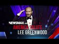 Newsmax  america salute lee greenwood