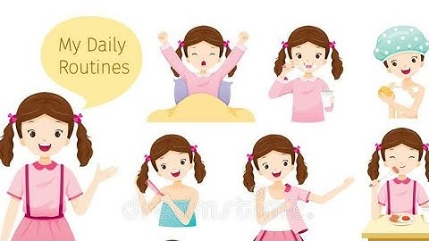 Daily Routines Vocabulary | Learn Daily Activities