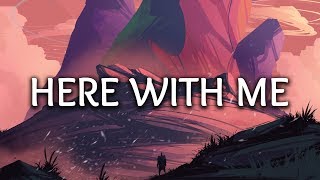 Marshmello ‒ Here With Me (Lyrics) ft. CHVRCHES chords