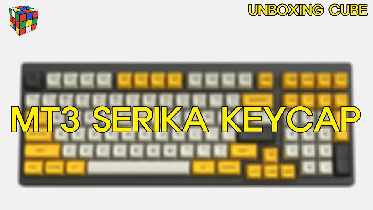 MT3 SERIKA CUSTOM KEYCAP UNBOXING