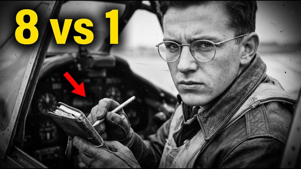 They Mocked the “Bookworm in a P-51” — Until His Math Trick Outflew 8 FW-190s at Once