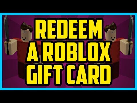 How To Redeem A Roblox Card 2017 Quick Easy How To Redeem