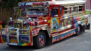 Jeepneys In The Philippines