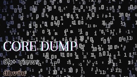 dhvón - Core Dump (Official Music Video)