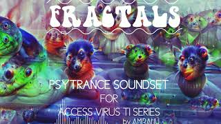 Fractals Psytrance Soundset for Access Virus TI Series - Full On/Prog/Dark/Forest Psy Patches 2021