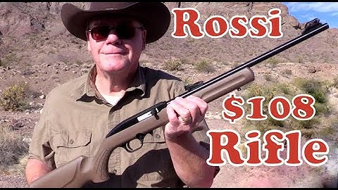 Cover Image for Rossi RS22 Rimfire Rifle - Best $108 I Ever Spent on a .22 Rifle! I Love This Brown Stock Beauty!