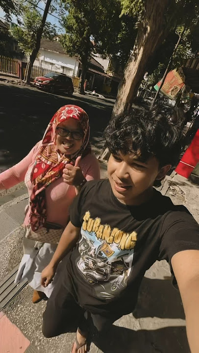 sama ibunku tercinta❤️ #badol #lucu