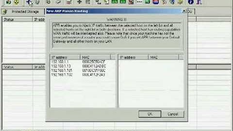 Cain to ARP poison and sniff passwords.flv