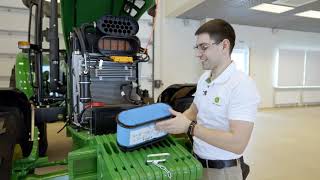 картинка: Обзор трактора John Deere серии 6B