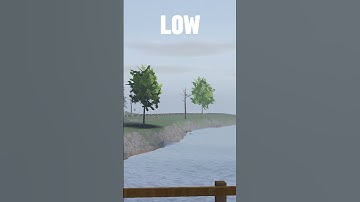 Roblox High VS Low Graphics #edit #erlc #roblox #graphics #shorts #fyp
