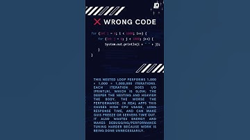 STOP Doing This in Your Loops! (Java Performance Mistake Most Beginners Make) #programming #coding