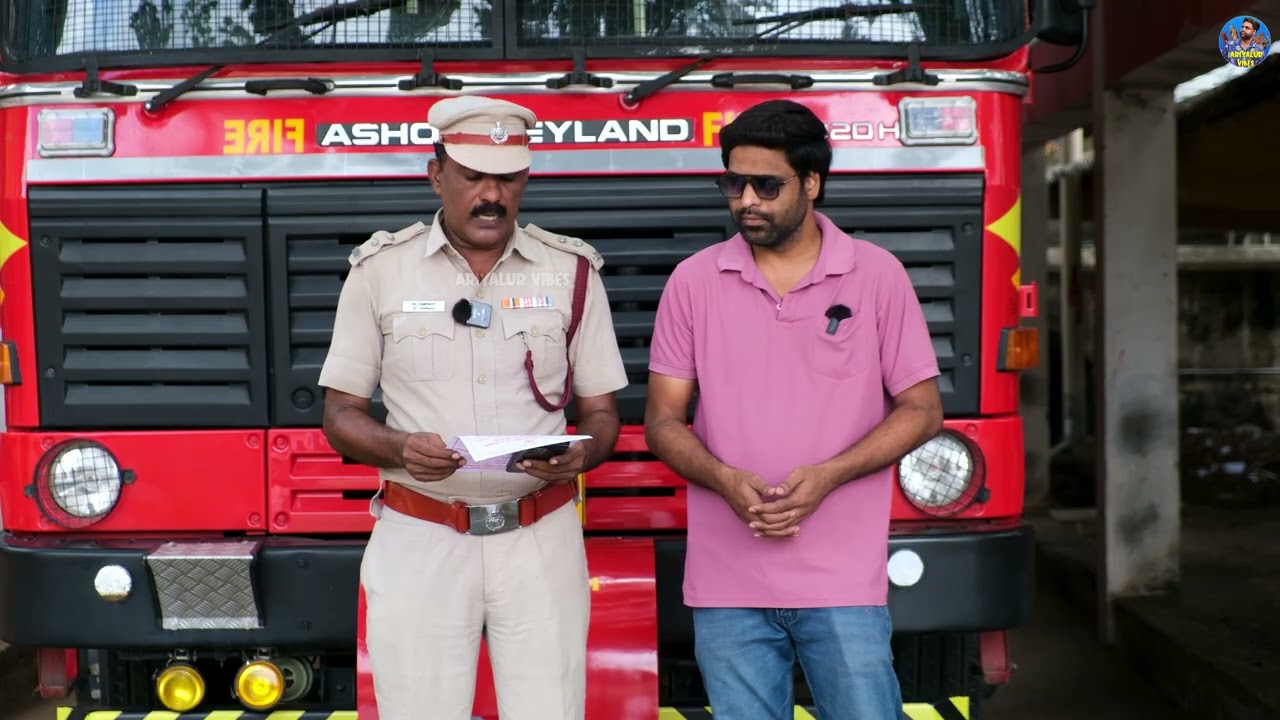 Ariyalur Diwali Safety instructions by Fire Station officer 