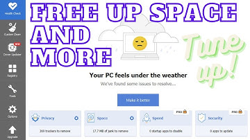 Make more space on c drive with Ccleaner
